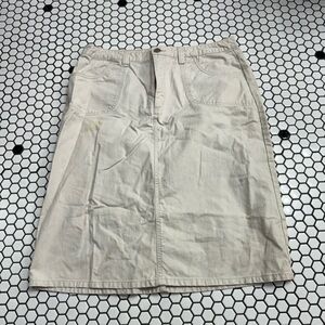 Kim rogers Classic Cream Women's Skirt size 12